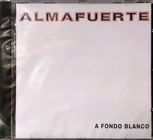 Almafuerte - A Fondo Blanco - Cd Nuevo Iorio