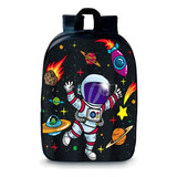 Mochila Infantil Creche Pre Escola Astronauta