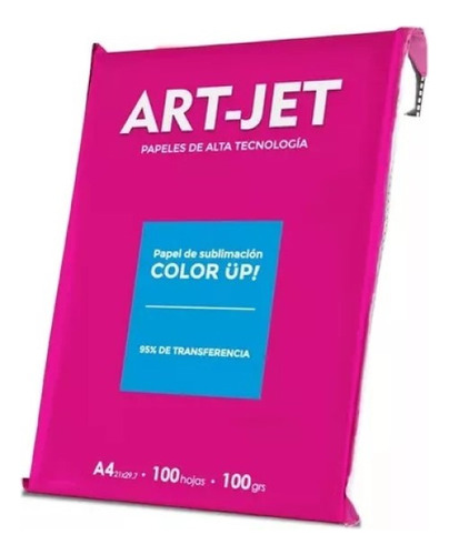 Papel Para Sublimar Específico A4 Art-jet® 100 Hojas 100grms