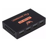 Splitter Distribuidor Divisor Hdmi 4k 1x4 Versão 4k 3840p