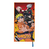 Toalla De Secado Rápido Pro Dry 75 X 147 Cm - Providencia Color Naranja Naruto Equipo