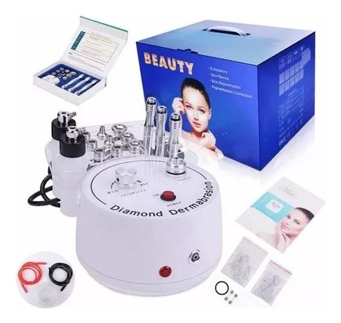 Maquina Facial Dermoabrasion Punta Diamante 3 En 1