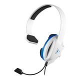 Auricular Gamer Turtle Beach Recon Chat Blanco Headset Ps Pc