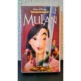 Cassette Vhs Película Mulan 1998 Vintage Disney Original