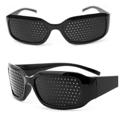 Gafas Pinhole Con Agujeros Miopia Astigmatismo Estenopeica R