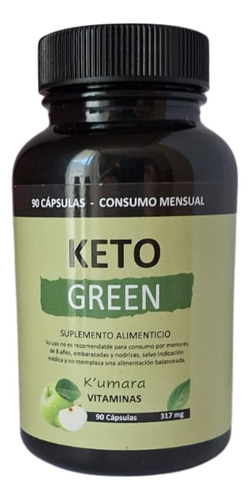 Adelgazante Natural Keto Green Sentisal Perdida De Peso 