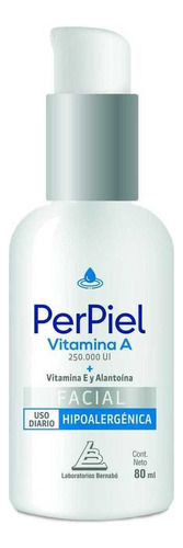 Perpiel Emulsión Facial Vitamina A 80 Ml Momento De Aplicación Día/noche Tipo De Piel Sensible