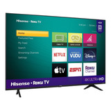 58  4k Uhd Hisense Roku Tv With Hdr 2020 R6 Series