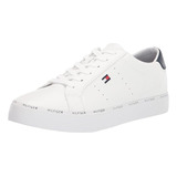 Tommy Hilfiger Dama Tenis Original 25 Mx Blancos Henissly