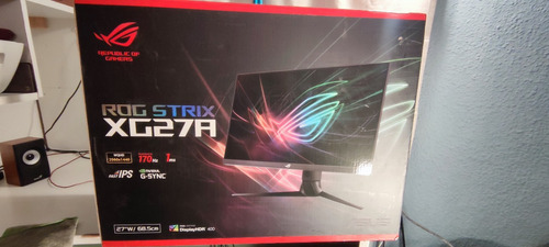 Monitor Gamer Asus Rog Strix Xg27aq Lcd 27  Negro 100v/240v