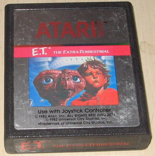 Cartucho Atari 2600 Et The Extra-terrestrial Original 1982