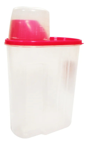 Cerealero Contenedor Para Cereal 2l Con Taza Medidora