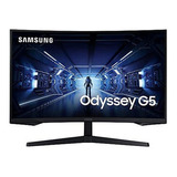 Samsung Monitor Para Juegos Odyssey G5 De 32 Pulgadas Con Pa