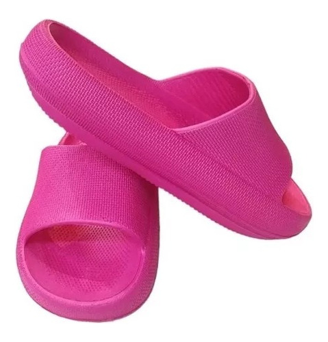 Chanclas Sandalias Semi-ortopédicas Antideslizante Fucsia