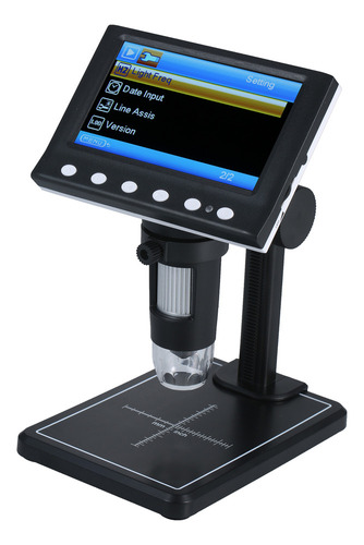 Microscopio Digital Portátil 1000x Con Cámara De Video Lcd 4