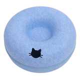 Cama Túnel Para Gatos, Esconderijo Para Gatos, Azul 60cm