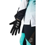 Guantes Bicicleta Mujer Ranger Gel Negro Fox