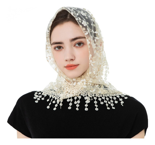 Mantilla De Encaje, Velo De Tul Para Capilla, Velo 1111111