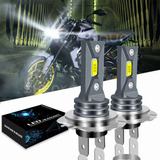 W Faros Led De Motocicleta H7 Para Suzuki Vstrom 650 1000