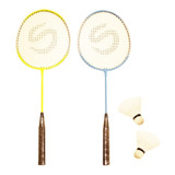 Set Badminton Raquetas + Pluma + Funda Junior Chicos - Estacion Deportes Olivos