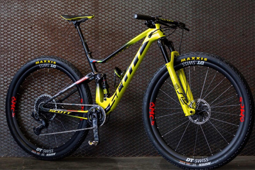 Bicicleta Mtb Scott Spark World Cup, Talla L, Full Carbono, 