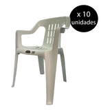 Silla Plasticas Reforzadas Para Niños Colombraro X 10 Un.