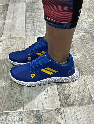 Zapatillas Boca Juniors Deportivas Casual Urbanas 