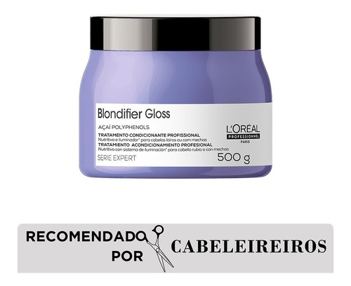 Máscara Capilar Blondifier Gloss 500g Loréal Professionnel