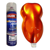 Pintura Candy Aerosol Kit 4 Unidades Naranja