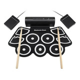 Bateria Electronica Musical Flexible 9 Pad Pedal + Parlante