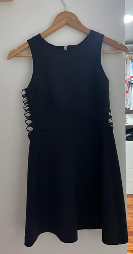 Vestido De Fiesta Negro Jazmin Chebar