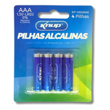 Pilha Alcalina Aaa Knup Kp-4900 - Longa Duração 1.5v 