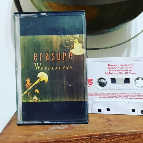 Erasure Wonderland Cassette 1b Cds 