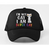 Gorra Super Gay/pride/lgbt/orgullo/colores/unisex