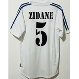 Jersey Real Madrid 2002 Local Blanco Zinedine Zidane