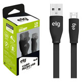 Cabo Micro Usb Para Recarga E Sincronização - ELG