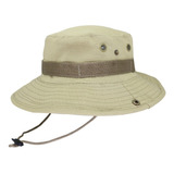 Sombrero Australiano Ripstop Con Ajuste Ideal Pesca Camping