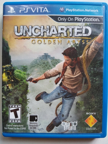 Juego Uncharted Golden Abyss Para Playstation Vita