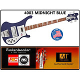 Baixo Rickenbacker 4003 Midnight Blue C/ Case Original Usa