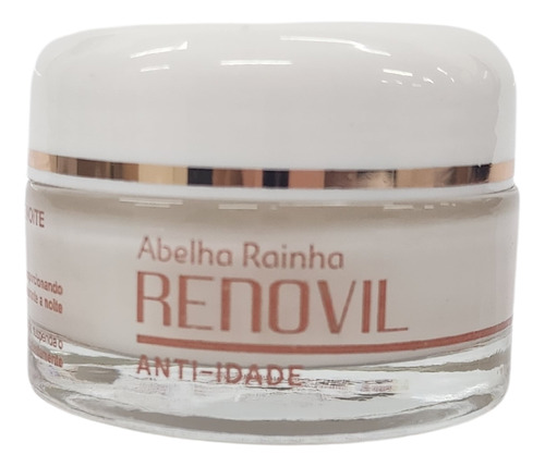 Creme Firmado + Anti Idade Noite 50 G Renovil Abelha Rainha Tipo De Pele Normal