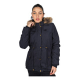 Campera Mujer Safari Parka Gabardina. Capucha Desmontable!