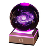 Yougifts Bola De Cristal Del Sistema Solar 3d Con Led Colori