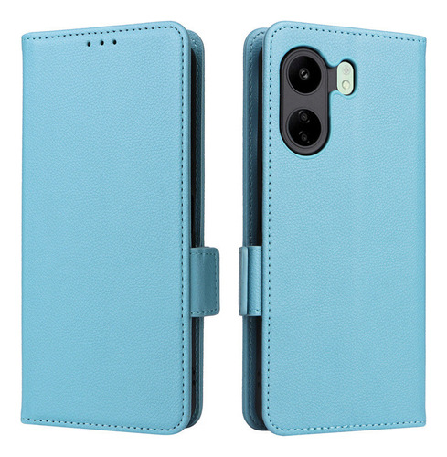 Funda Con Soporte Y Ranura Para Tarjetas Para Xiaomipoco C65