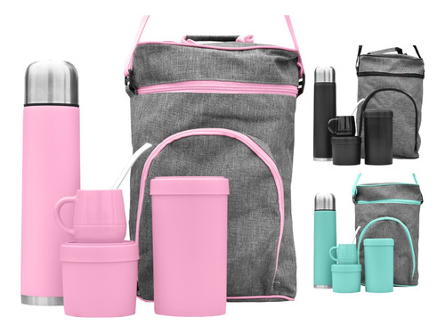 Set Matero Completo Kit Juego Equipo De Mate Limate Bolso 