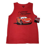 Camiseta, Cars, Rayo Mcqueen, Talla 10. 