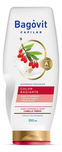 Bagovit Acondicionador Color Radiante Cabello Teñido 350 Ml