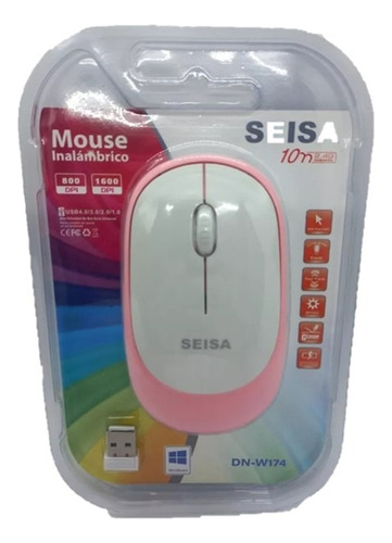 Mouse Inalambrico Computadora Usb Pc Notebook Dn-w174
