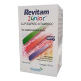 Revitam Junior 120ml Biolab Sab Laranja Suplemento Infantil