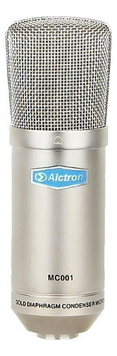 Micrófono Alctron Mc001 Condensador Cardioide Color Plata