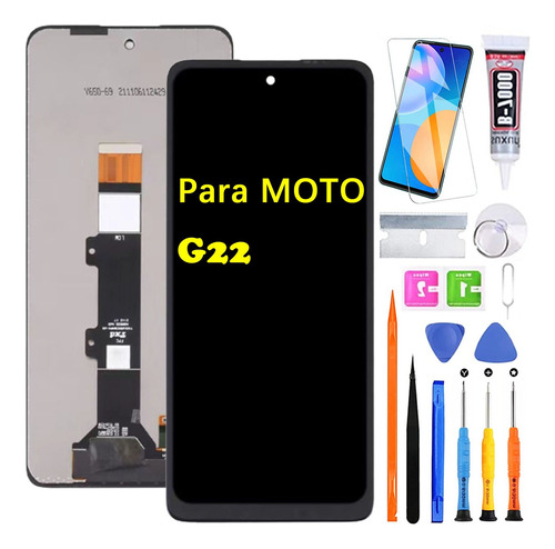 Pantalla Lcd Táctil Para Motorola Moto G22 Original Xt2231